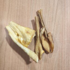 peau roulée de chèvre